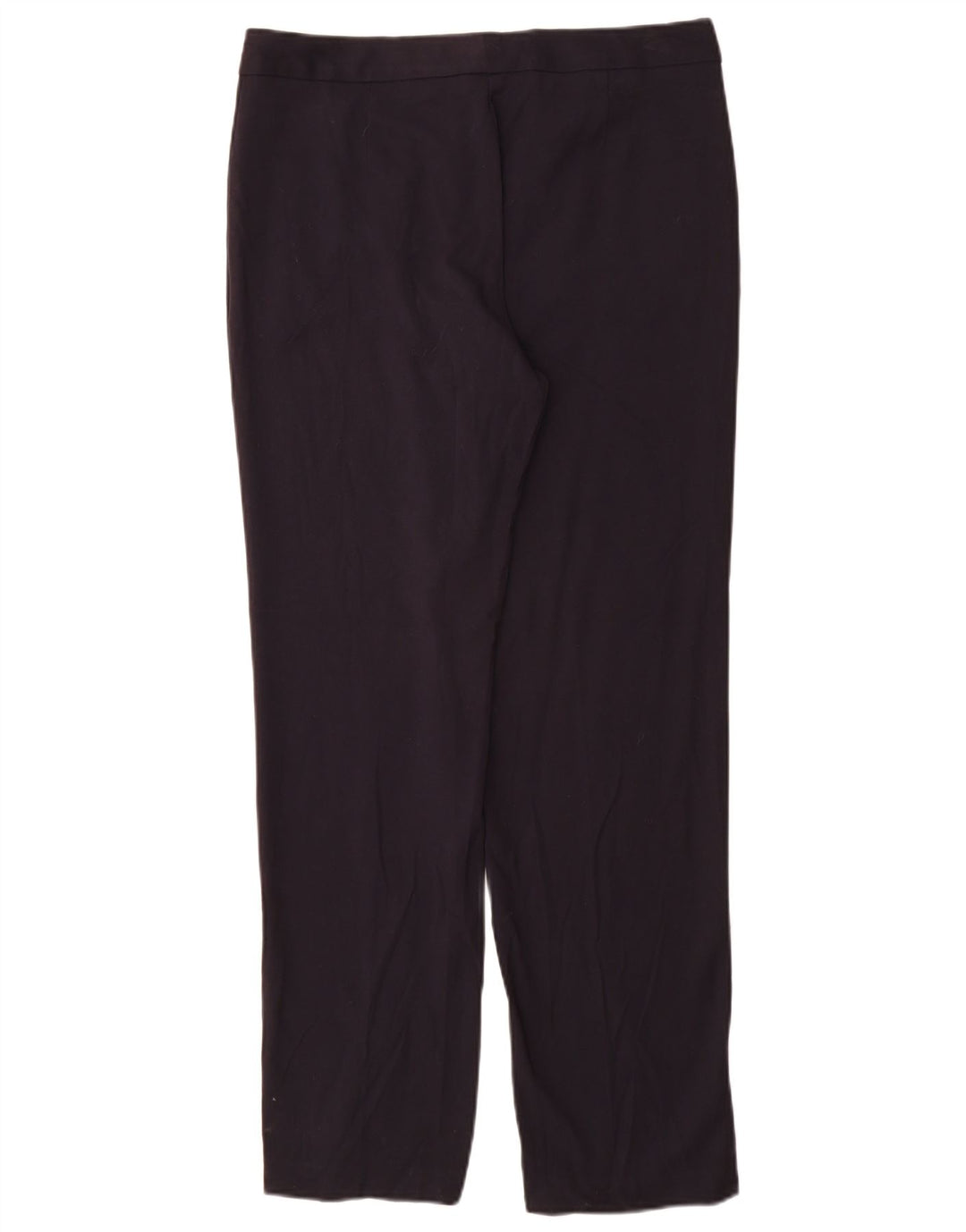 Marks & Spencer Pantalon de costume pour femme UK 12 Medium W32 L31 Bleu marine