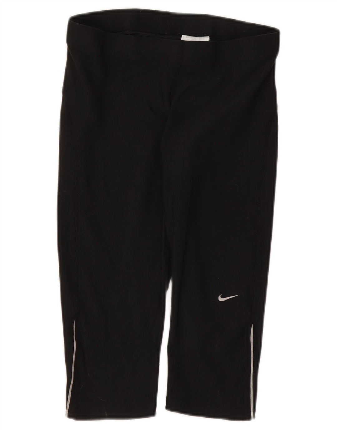 Legging Capri Nike Femme UK 10/12 Noir Moyen Polyester