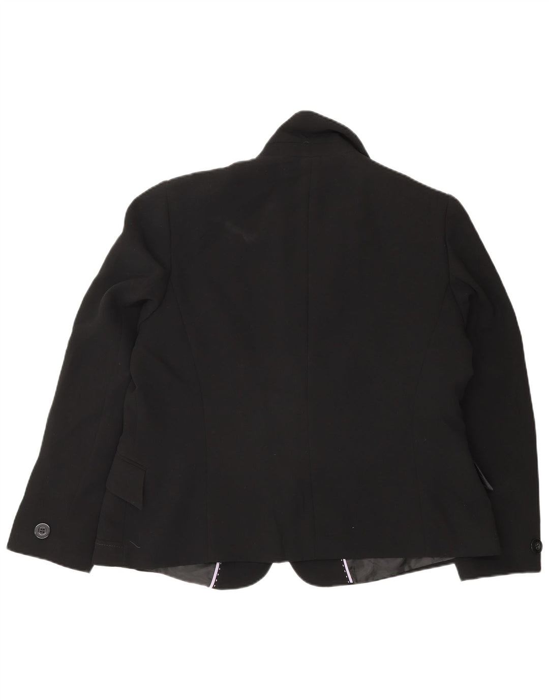 Marks & Spencer Veste blazer à 1 bouton pour femme UK 18 XL Noir