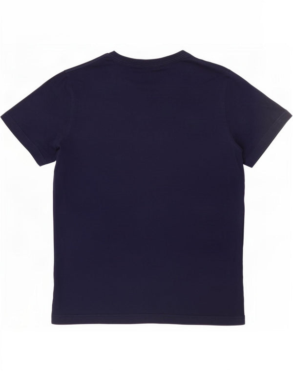 Puma T-Shirt Graphique Homme Bleu Marine Moyen Coton