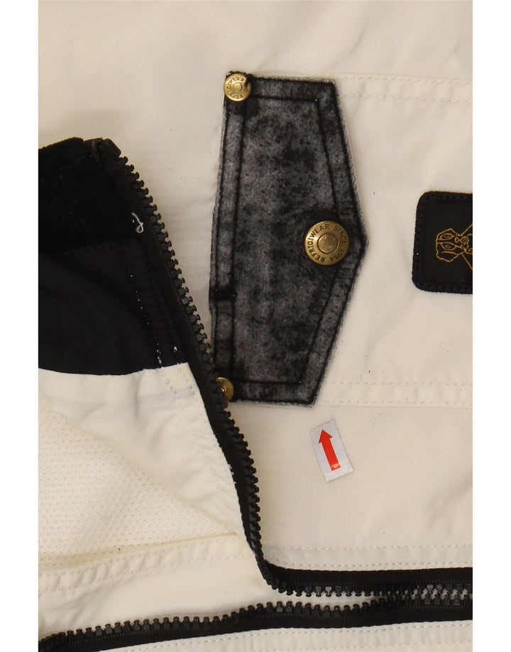 REFRIGIWEAR Veste aviateur Coolmax pour femme UK 14 Nylon blanc moyen