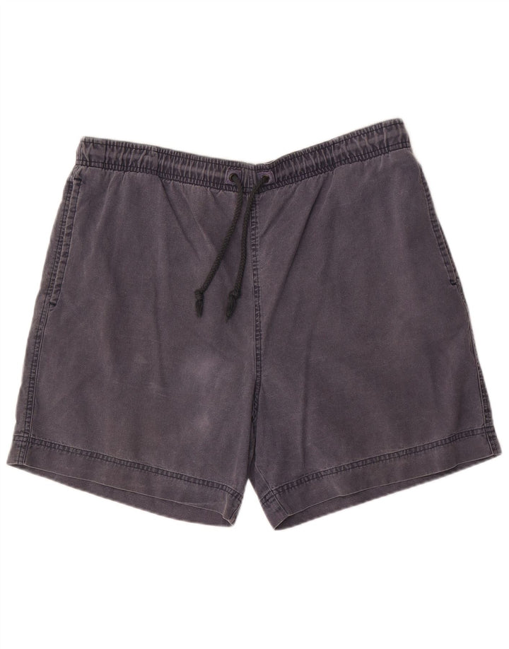 Marks & Spencer Short de sport pour homme en coton bleu marine Taille L