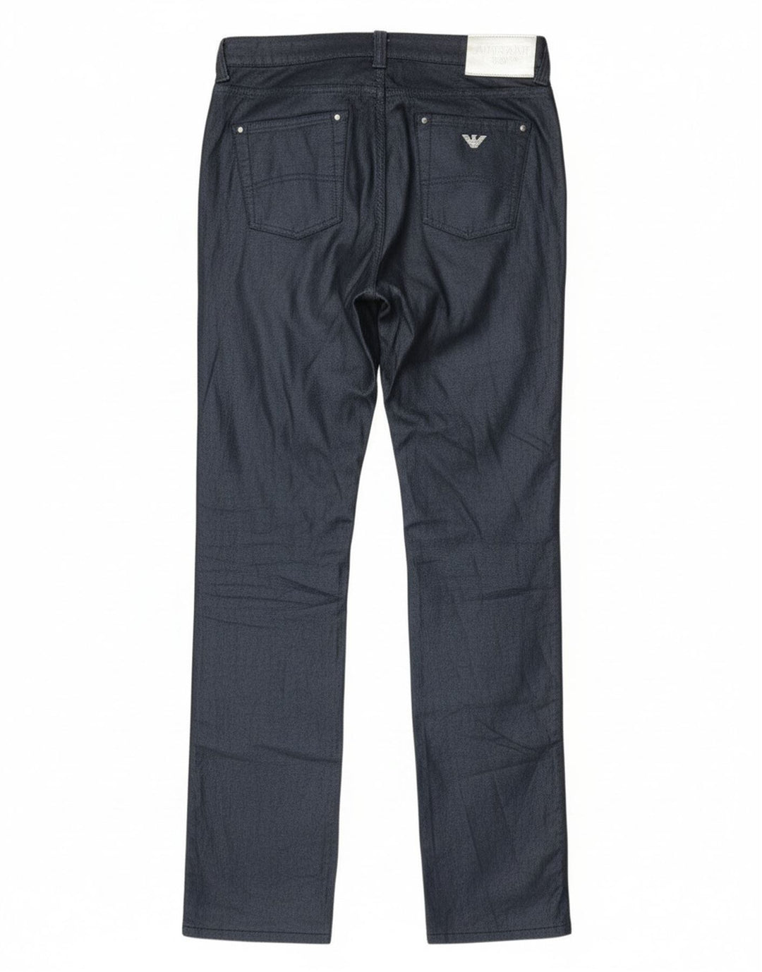 Armani Femme Jean Slim W29 L32 Bleu Marine Coton