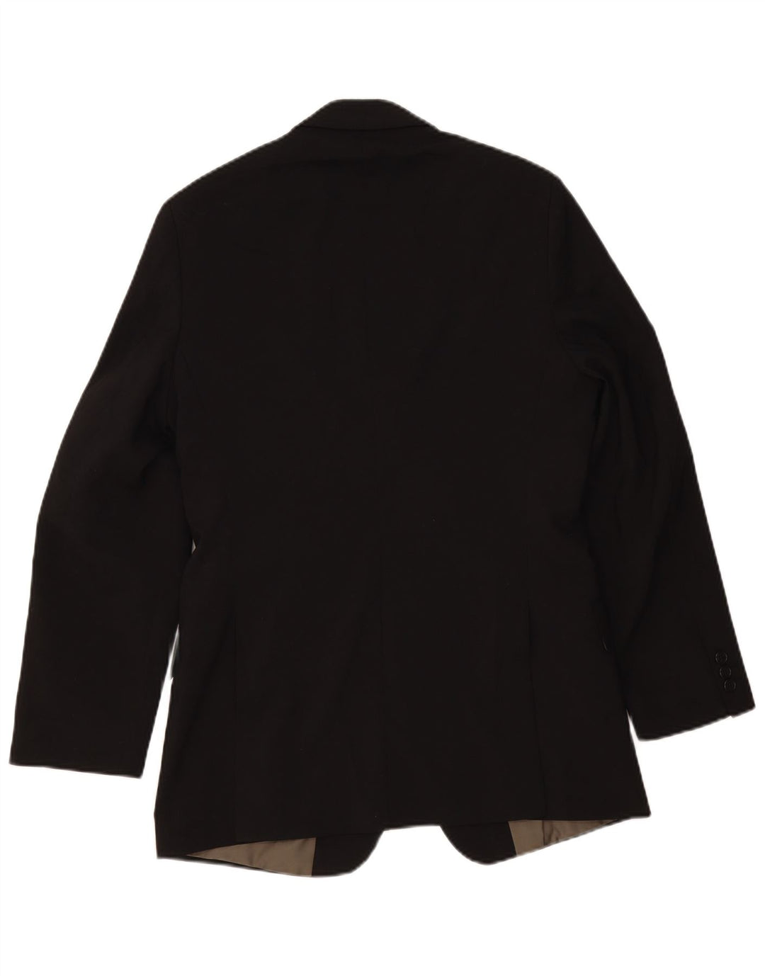 Marks & Spencer Veste blazer à 3 boutons pour homme UK 38 Noir moyen Polyester