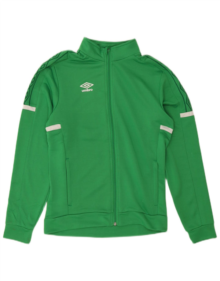 Umbro Veste de Survêtement Graphique Garçon 13-14 Ans XL Vert Polyester