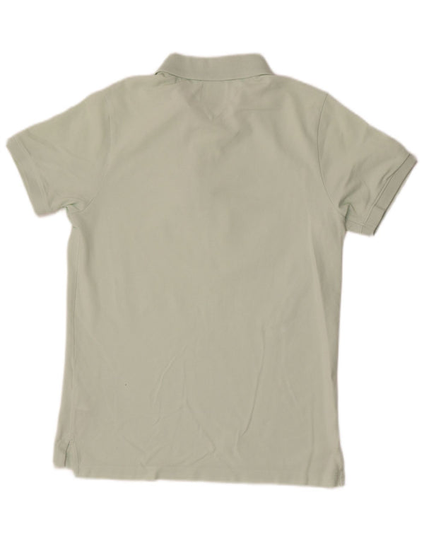 Tommy Hilfiger Polo Homme Vert Moyen Coton