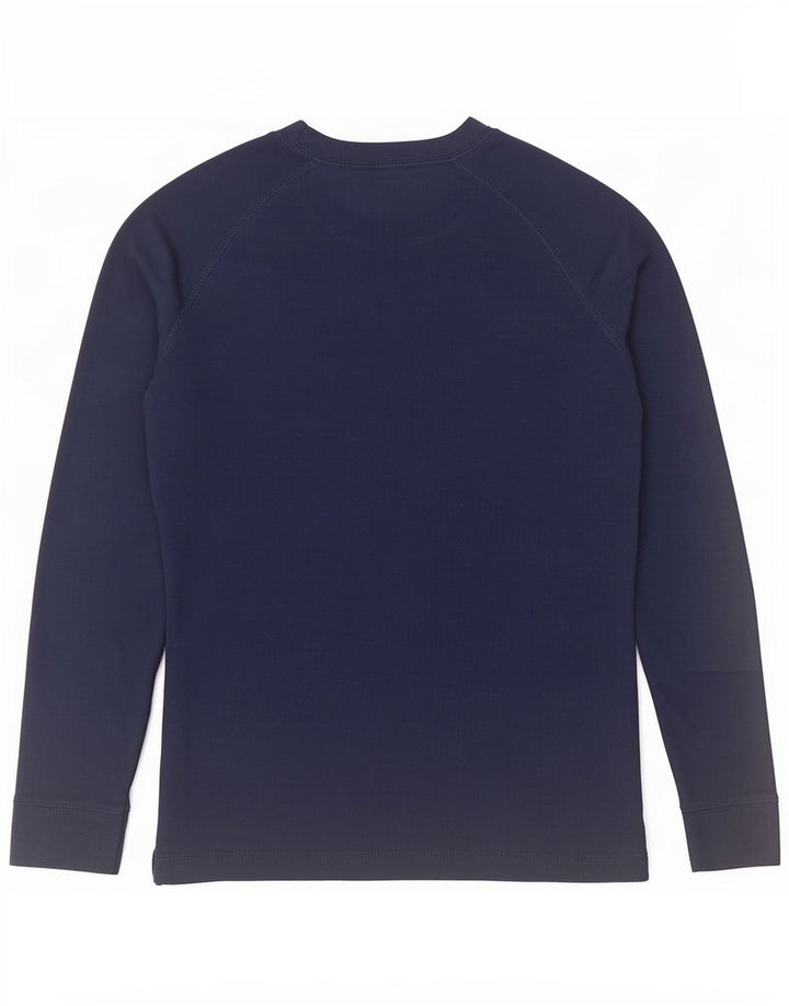 Mountain Warehouse Haut à manches longues pour femme UK 42 Bleu marine moyen Polyester