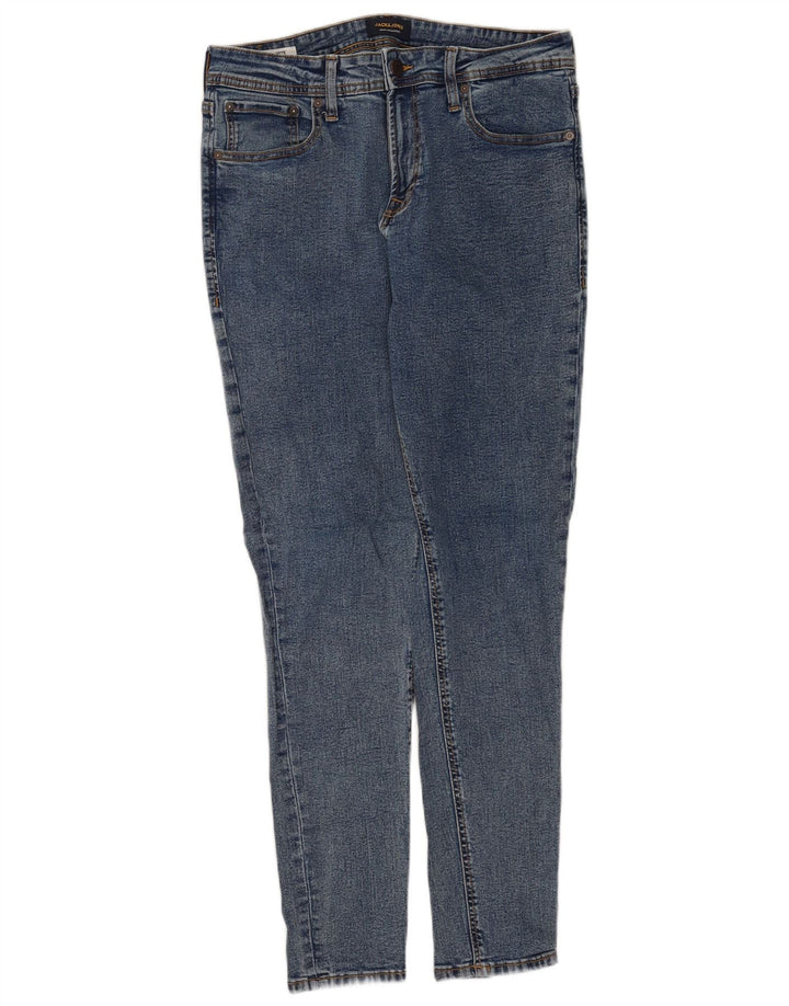 JACK & JONES Jean Slim Homme W33 L32 Bleu Coton