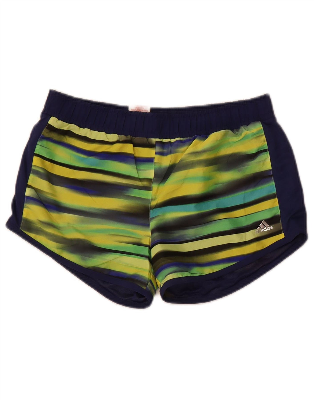 Adidas Short de Sport Garçon 11-12 ans Polyester Rayé Multicolore