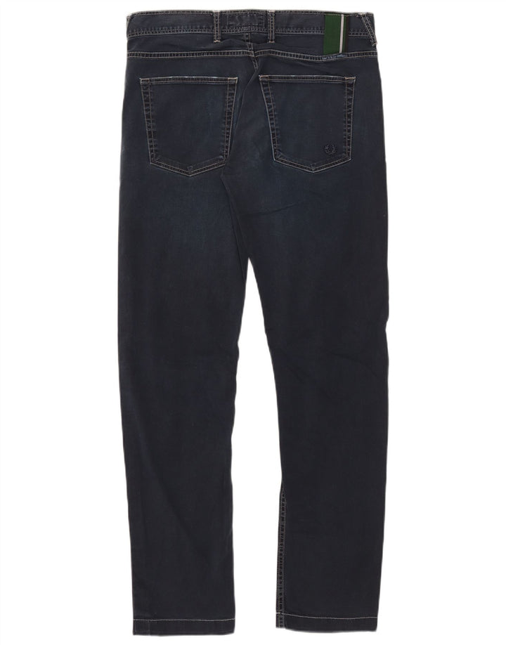 Fred Perry Jean Slim Homme IT 48 Medium W33 L30 Bleu Marine Coton