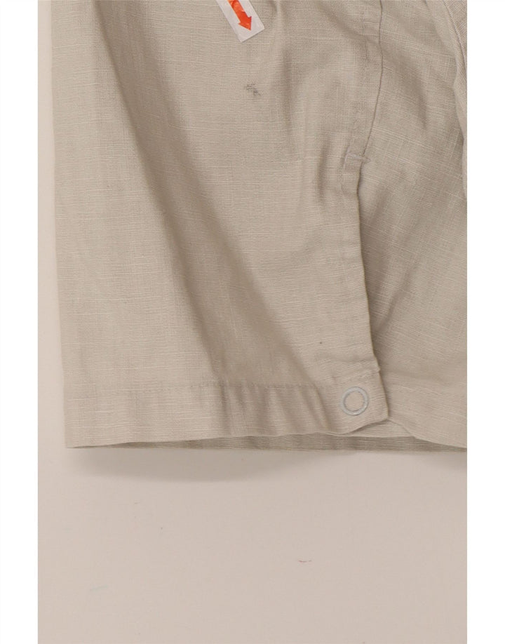 LEVI'S Chemise à Manches Courtes Homme XL Gris Lin