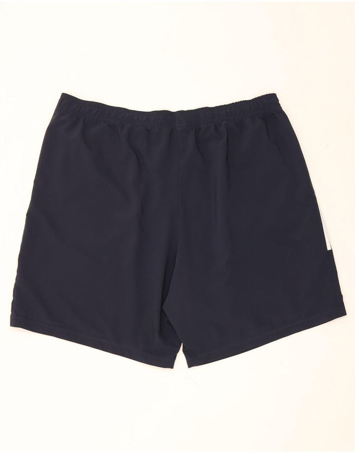 Adidas Short de sport pour homme 3XL Bleu marine Polyester