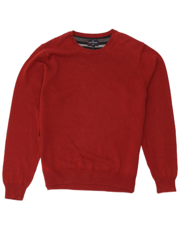 Marks & Spencer Pull Col Ras-du-Cou Blue Harbour Homme Rouge Moyen