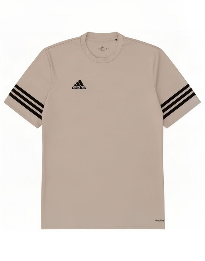 Adidas Hommes Climalite T-Shirt Haut Moyen Blanc Polyester
