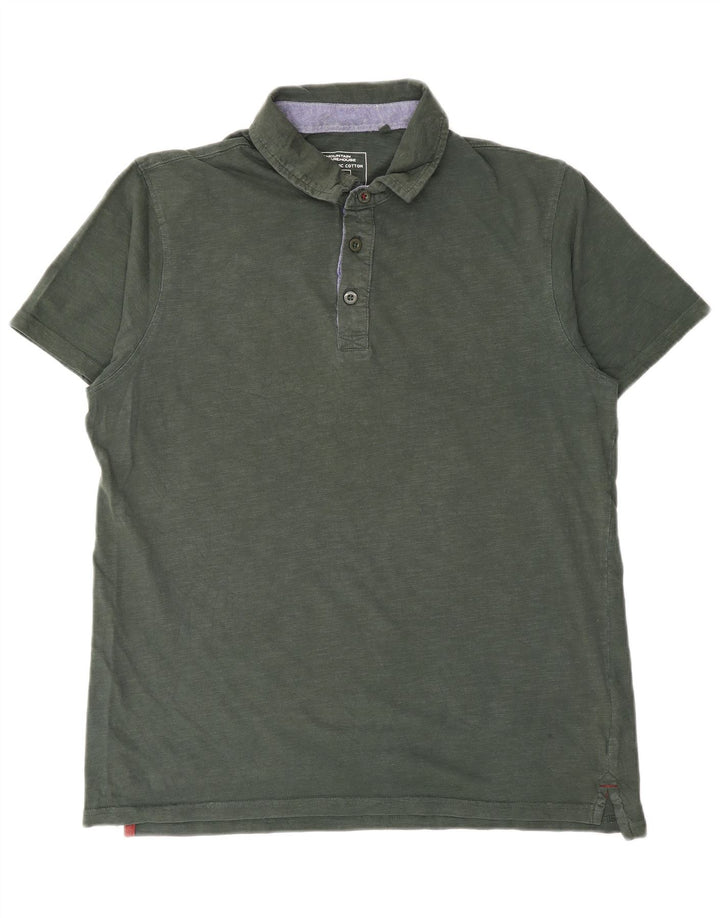 Mountain Warehouse Polo Homme Coton Kaki Moyen