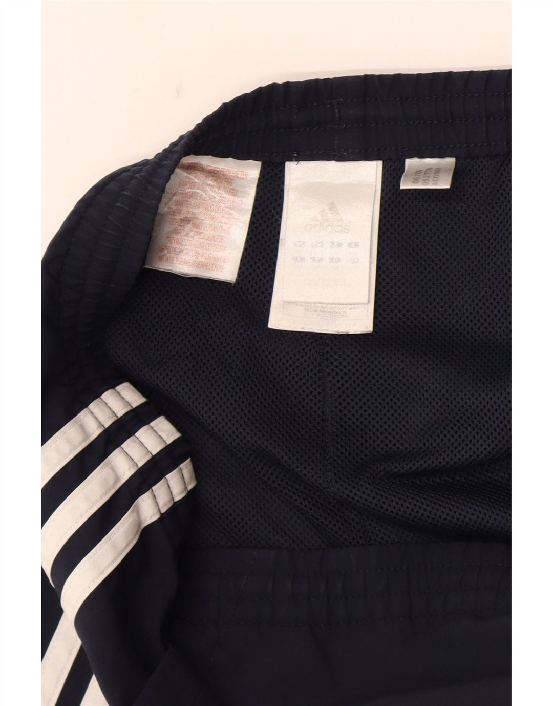 Adidas Short de Sport Garçon 13-14 Ans Bleu Marine Polyester