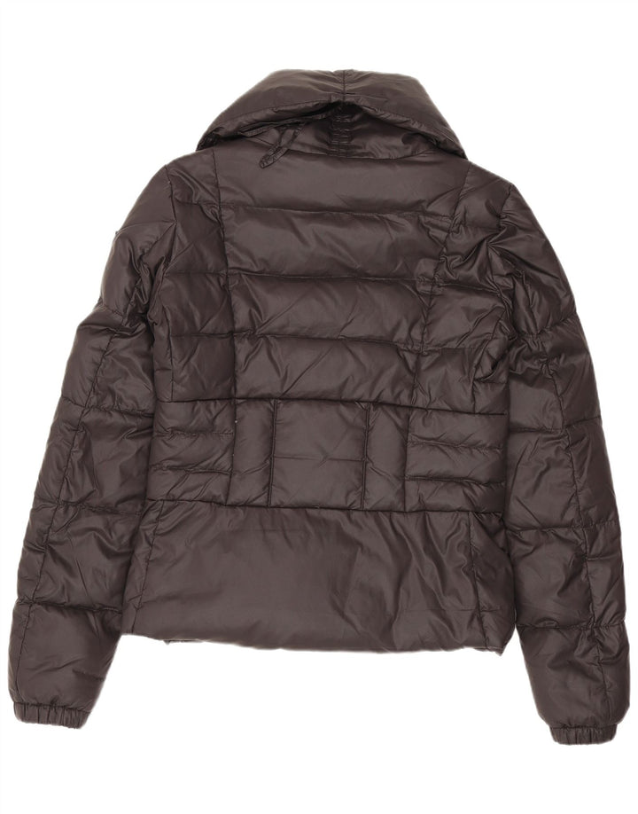 Guess Veste matelassée pour femme UK 8 Small Noir Nylon