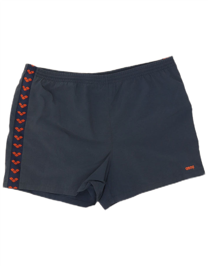 Arena Short de Bain Graphique Homme 2XL Bleu Marine