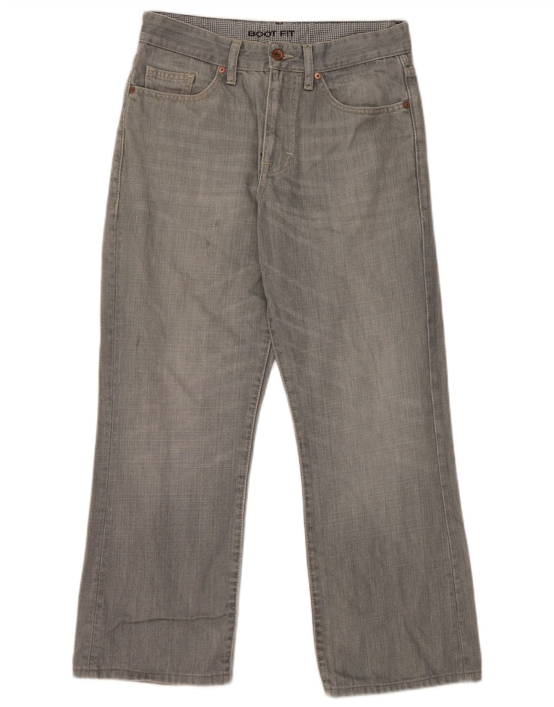 Marks & Spencer Jean Bootcut Homme W30 L26 Gris Coton
