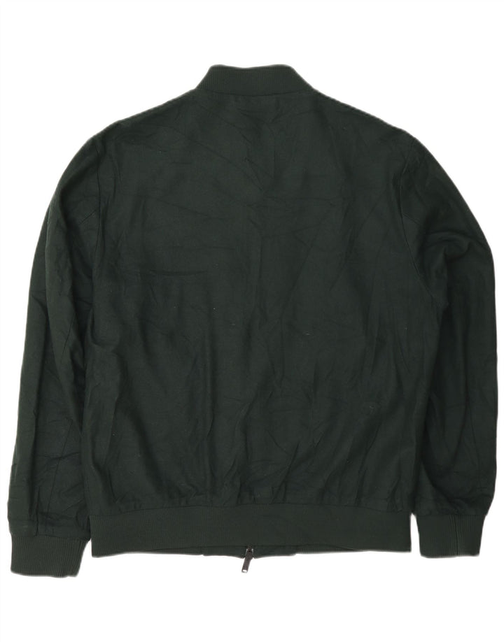 Cos Veste Bomber Homme EU 50 Grande Laine Verte
