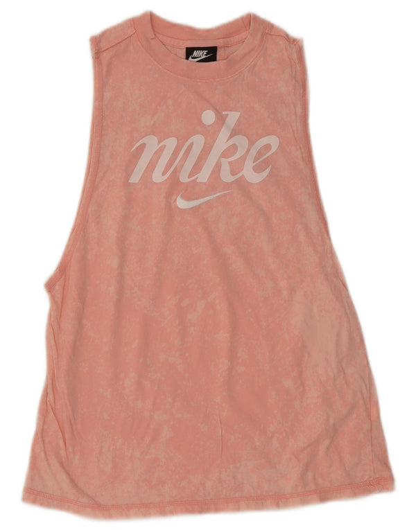 Nike Débardeur graphique pour femme UK 10 Petit Rose Tie Dye