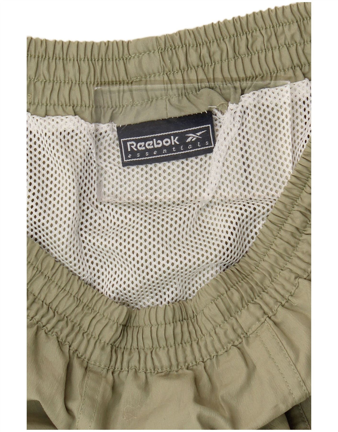 Reebok Short de Bain Homme Kaki Moyen