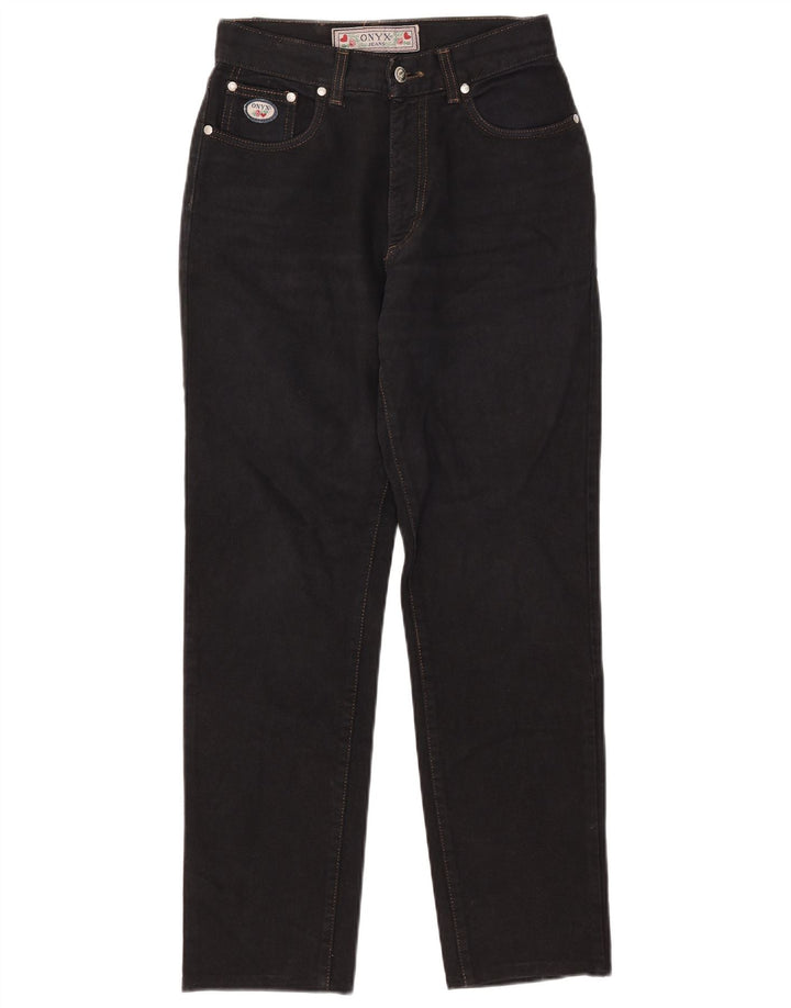 ONYX Jean fuselé femme W29 L28 coton noir