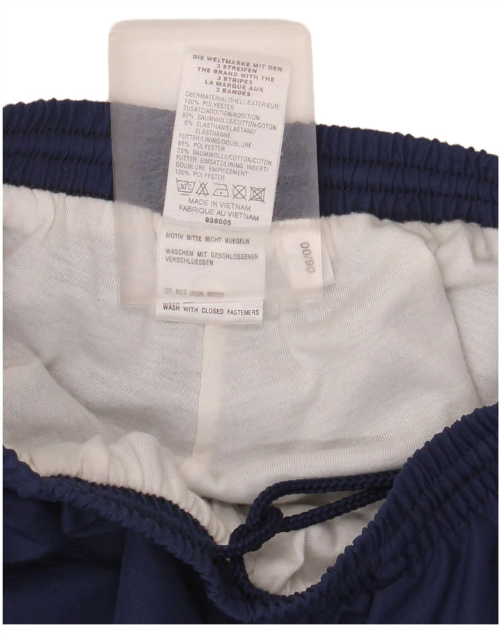 Pantalon de survêtement Adidas garçon 11-12 ans bleu marine polyester