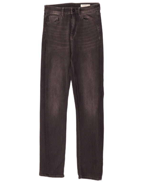 Marks & Spencer Jean droit The Sophia pour femme UK 10 Small W27 L30 Gris