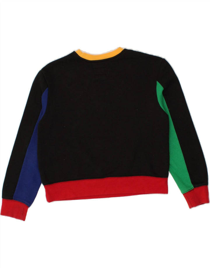 JORDAN Girls Graphic Sweatshirt Jumper 12-13 Years Large Multicoloured Vintage Jordan and Second-Hand Jordan from Messina Hembry 
