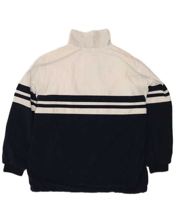 Lotto Veste de survêtement pour homme XL Bleu marine Colorblock Polyester