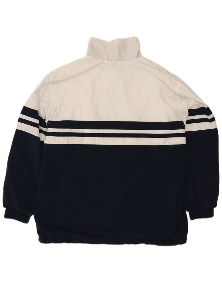 Lotto Veste de survêtement pour homme XL Bleu marine Colorblock Polyester