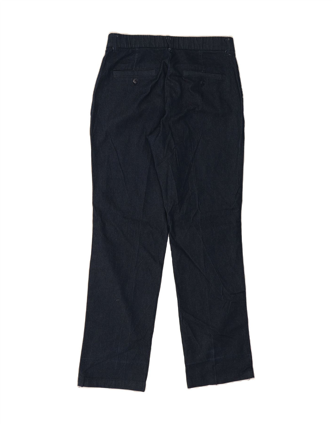 LEE Womens Mid Rise Chino Trousers US 8 Medium W30 L30 Navy Blue Vintage Lee and Second-Hand Lee from Messina Hembry 