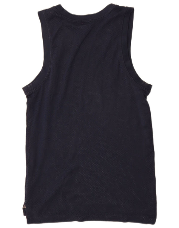 Nike Mens Graphic Débardeur Petit Bleu Marine Polyester