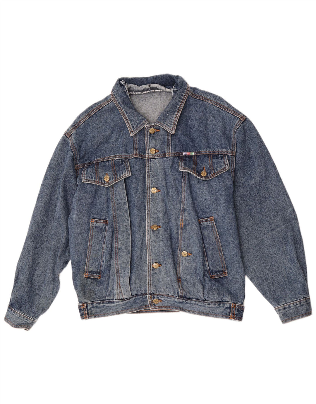 MONTANA Veste en jean pour homme UK 40 Large Bleu