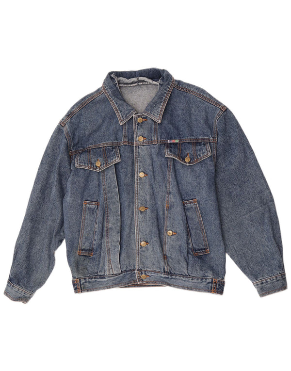 MONTANA Veste en jean pour homme UK 40 Large Bleu