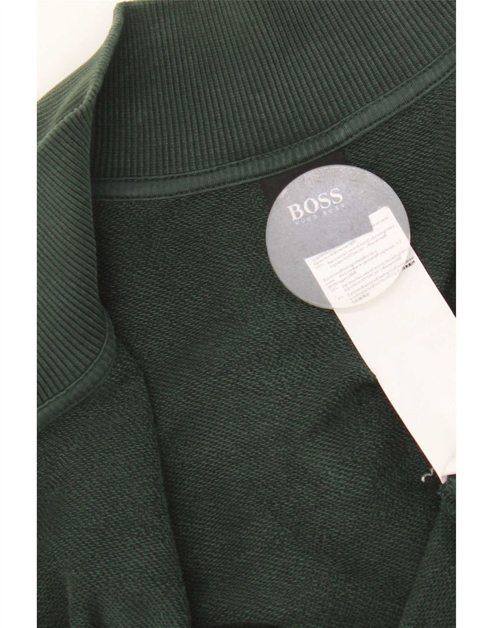 Hugo Boss Hommes Survêtement Top Veste XL Vert Coton