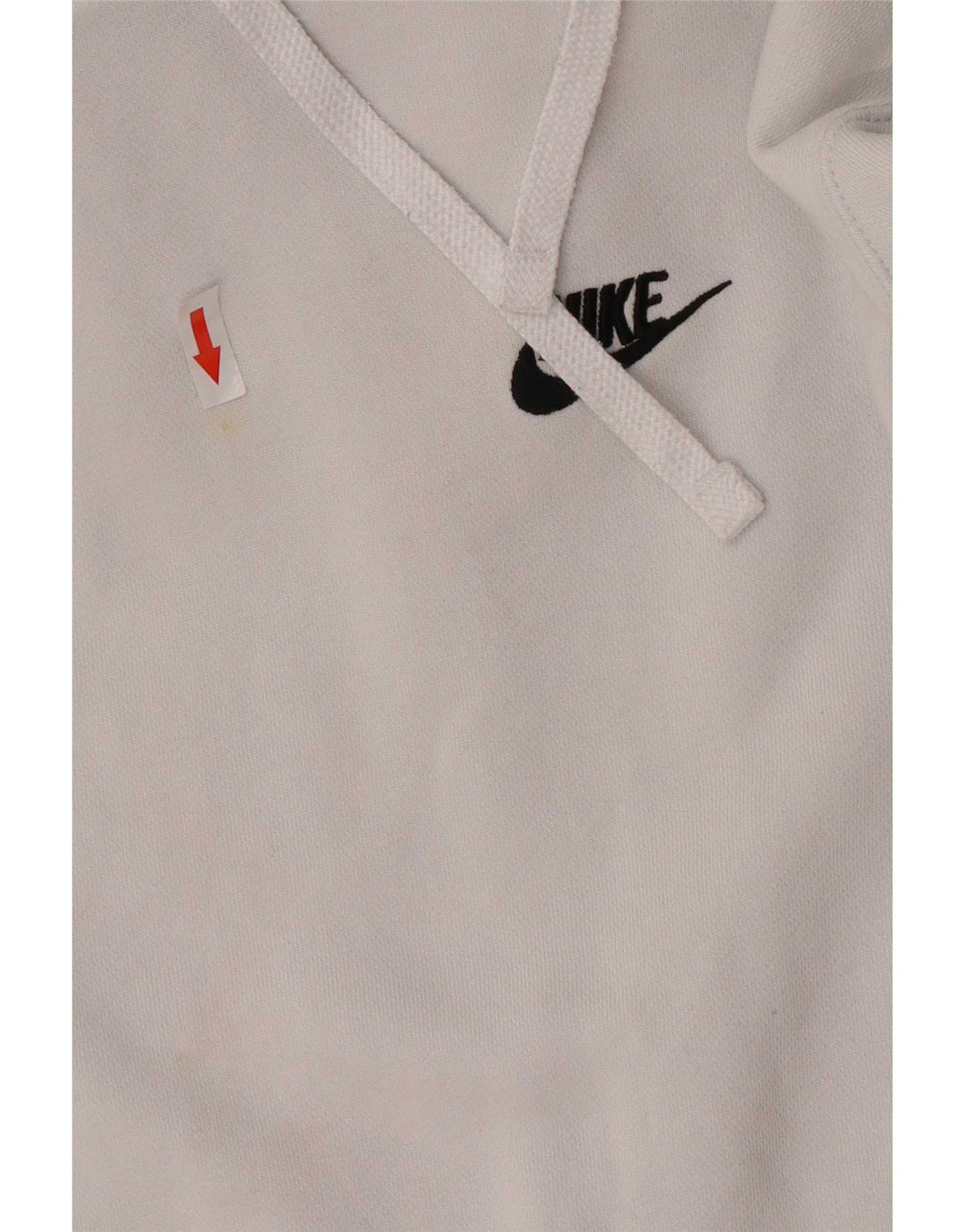Nike Pull à capuche pour homme Petit coton blanc