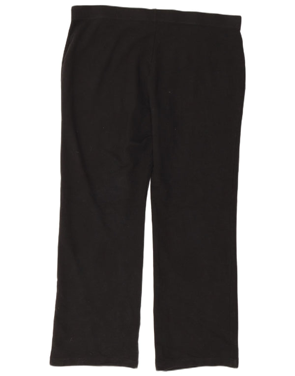 MARKS & SPENCER Pantalon de survêtement pour femme UK 22 3XL Noir Coton