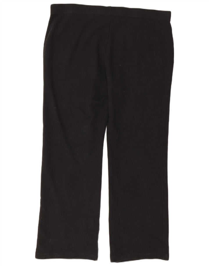 MARKS & SPENCER Pantalon de survêtement pour femme UK 22 3XL Noir Coton