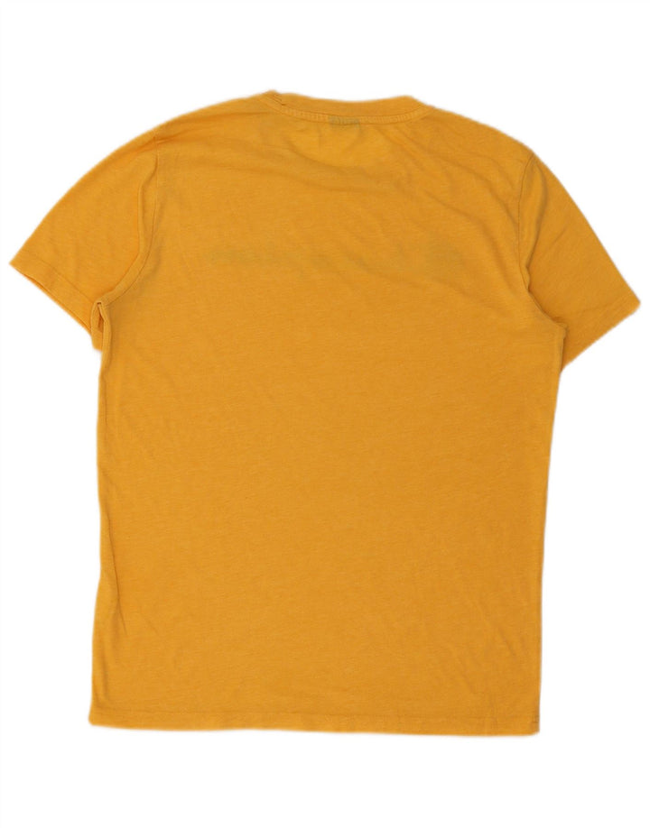 Champion T-Shirt Graphique Homme Petit Jaune