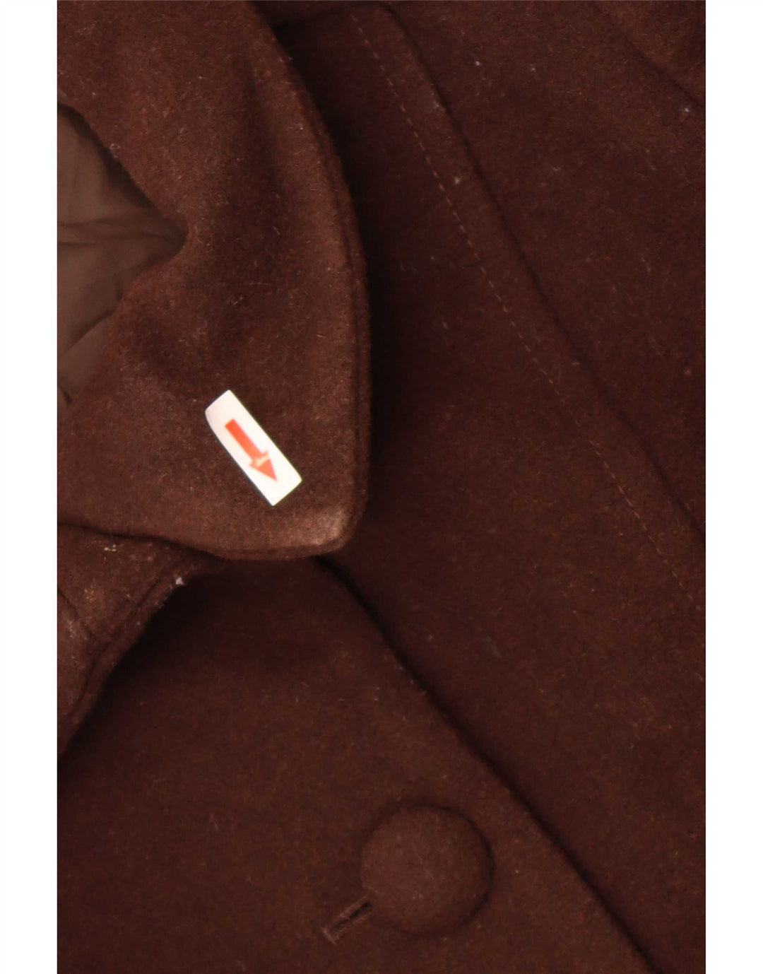 Marks & Spencer Manteau pour femme UK 18 XL Marron Laine vierge