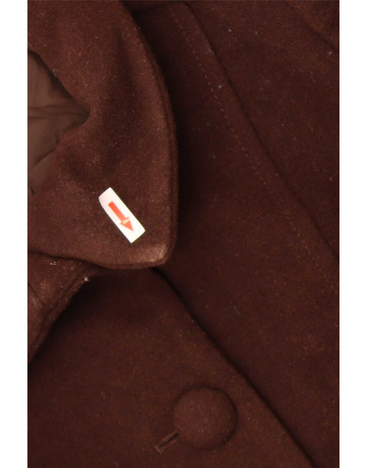 Marks & Spencer Manteau pour femme UK 18 XL Marron Laine vierge