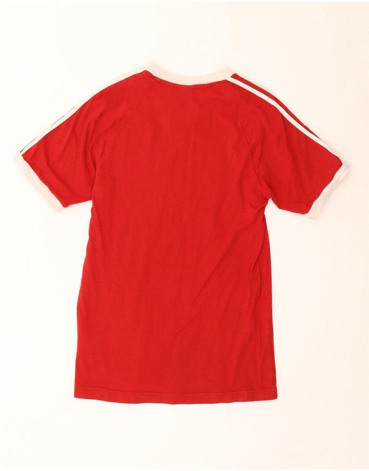 Adidas T-Shirt Homme Haut Petit Rouge Coton