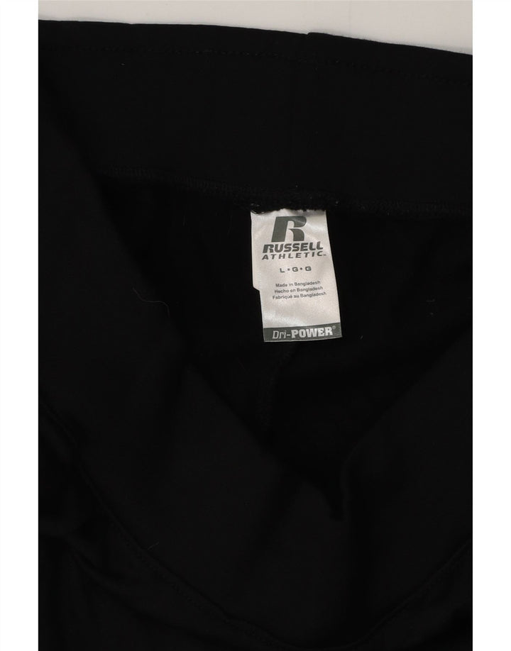 RUSSELL ATHLETIC Pantalon de survêtement Dri-Power pour homme Large Noir Polyester