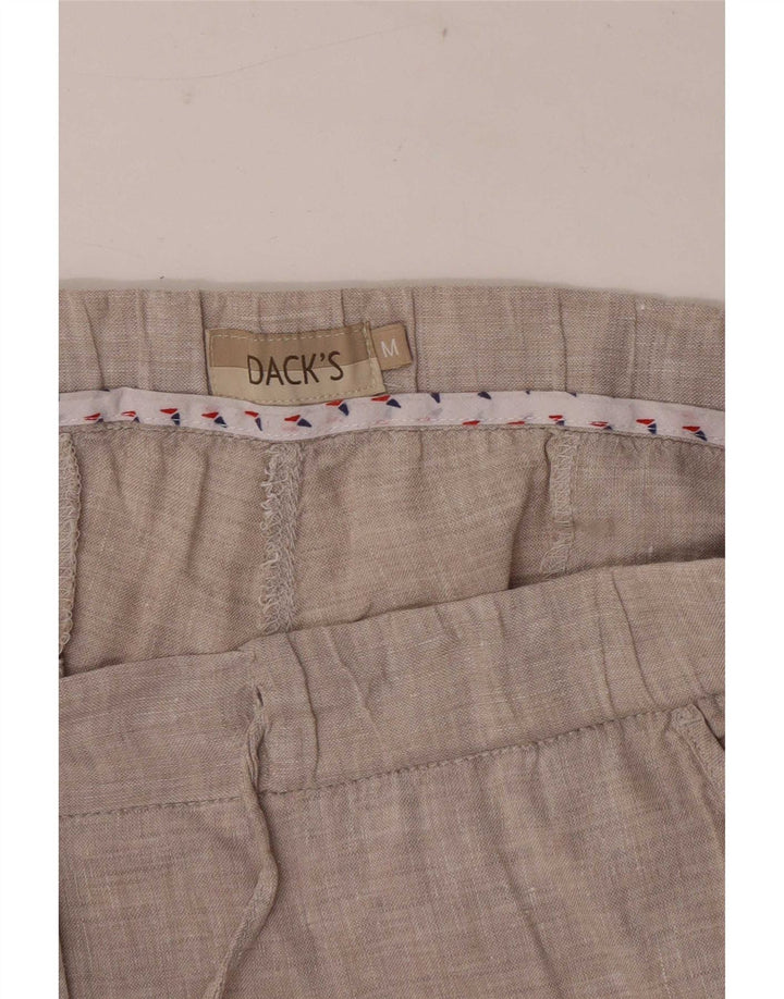 Dack's Pantalon court coupe décontractée pour femme Medium W28 L25 Beige