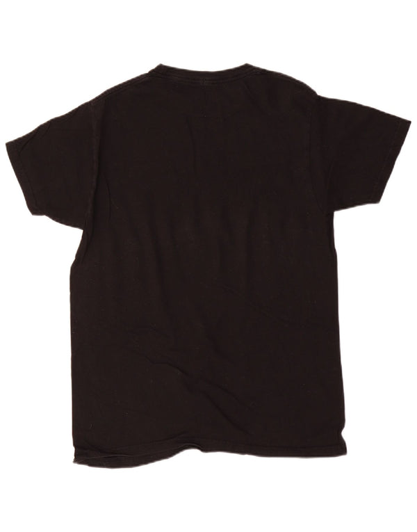 Billabong Mens Graphic T-Shirt Top Small Noir Coton