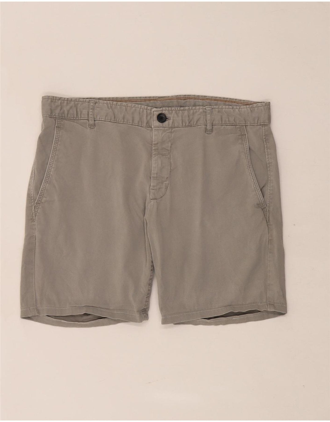 Zara Short Chino Homme EU 42 Large W32 Gris