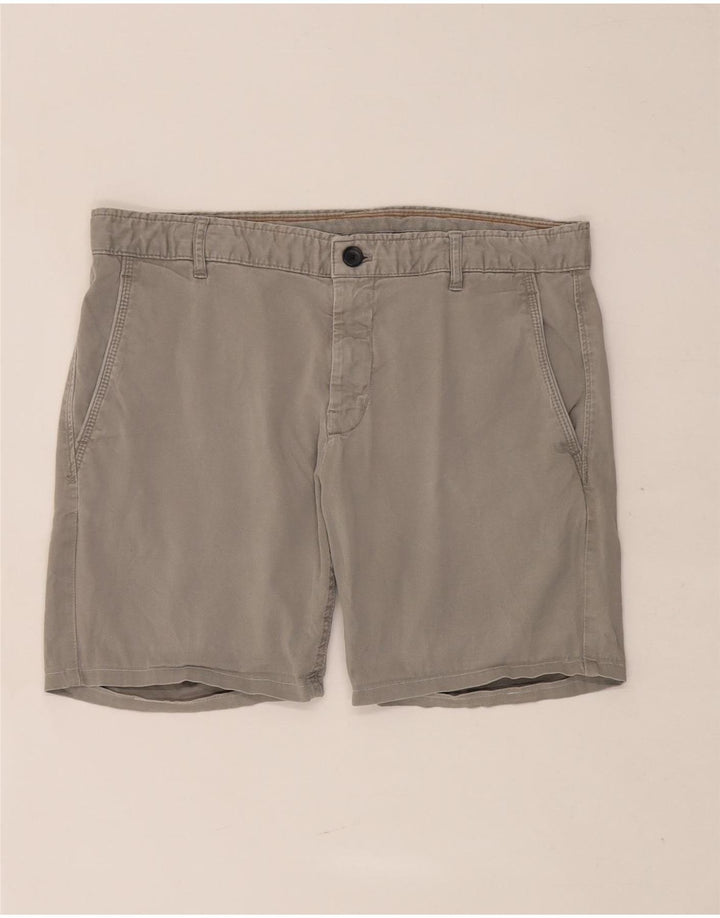Zara Short Chino Homme EU 42 Large W32 Gris