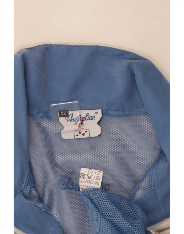 AUSTRALIAN L'ALPINA Veste de Survêtement Homme IT 52 Large Gris Polyester